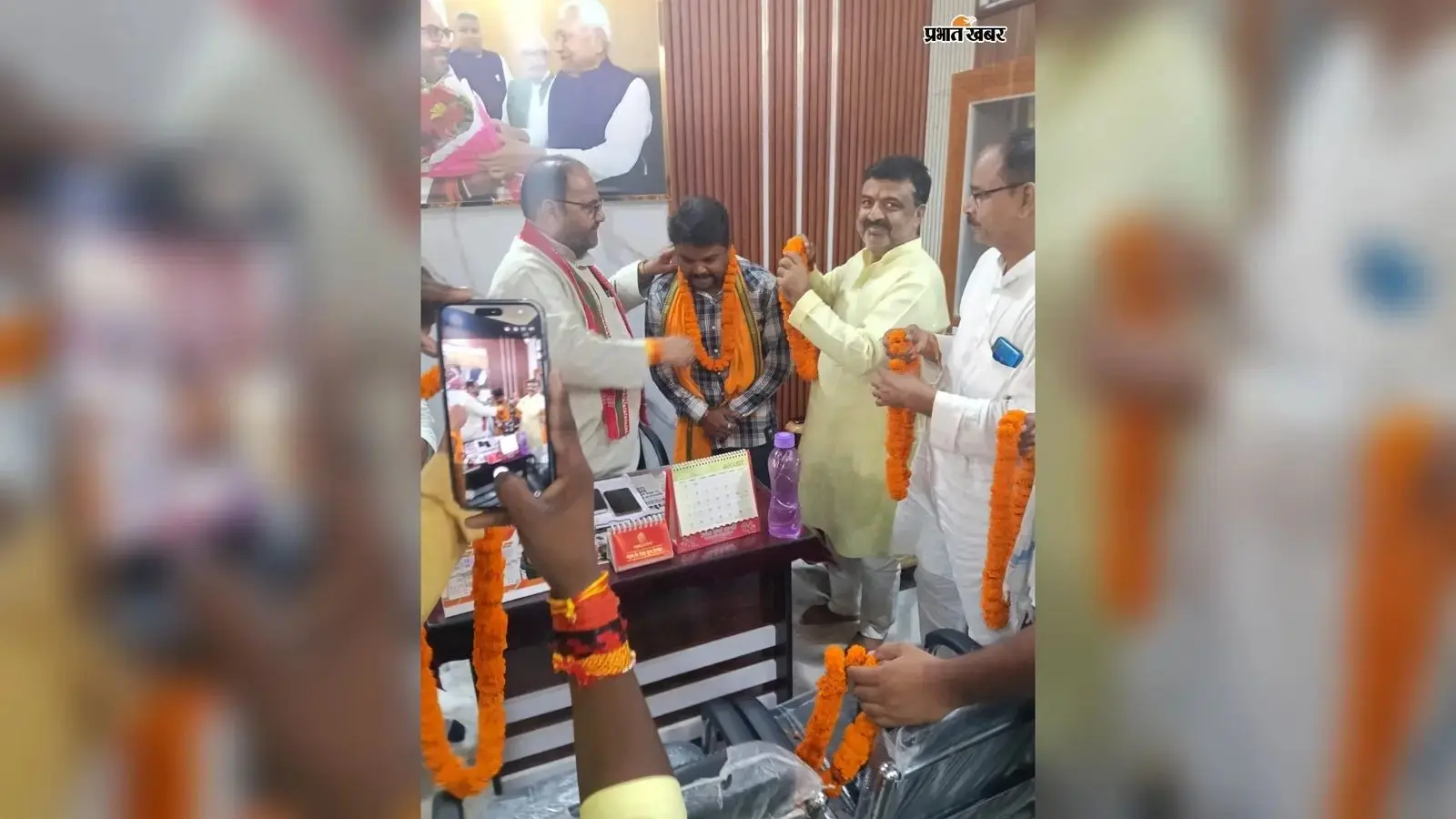 औरंगाबाद में अजीत कुमार गुप्ता बने जदयू युवा प्रखंड अध्यक्ष, कार्यकर्ताओं में खुशी