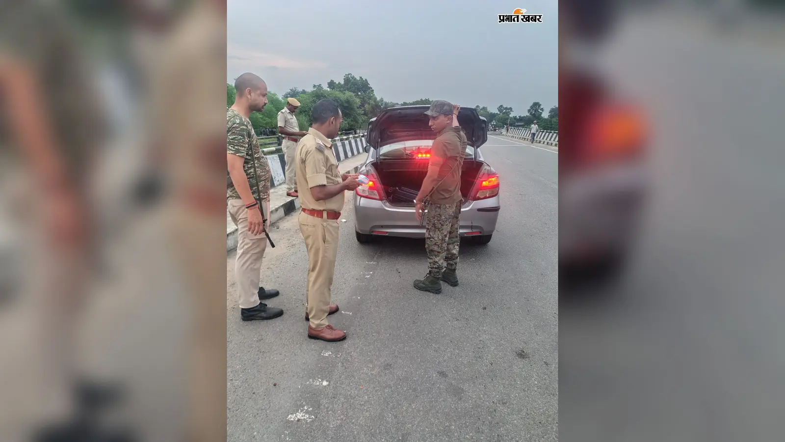 वाहन चेकिंग अभियान में छह वाहनों से वसूला गया 10 हजार रुपये जुर्माना
