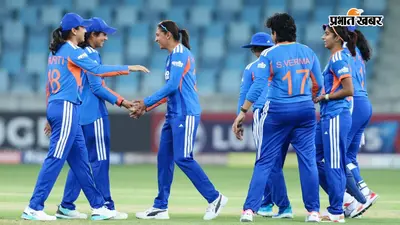 महिला एशिया कप में भारत ने की जीत के साथ शुरुआत, थाईलैंड को 94 रन से रौंदा