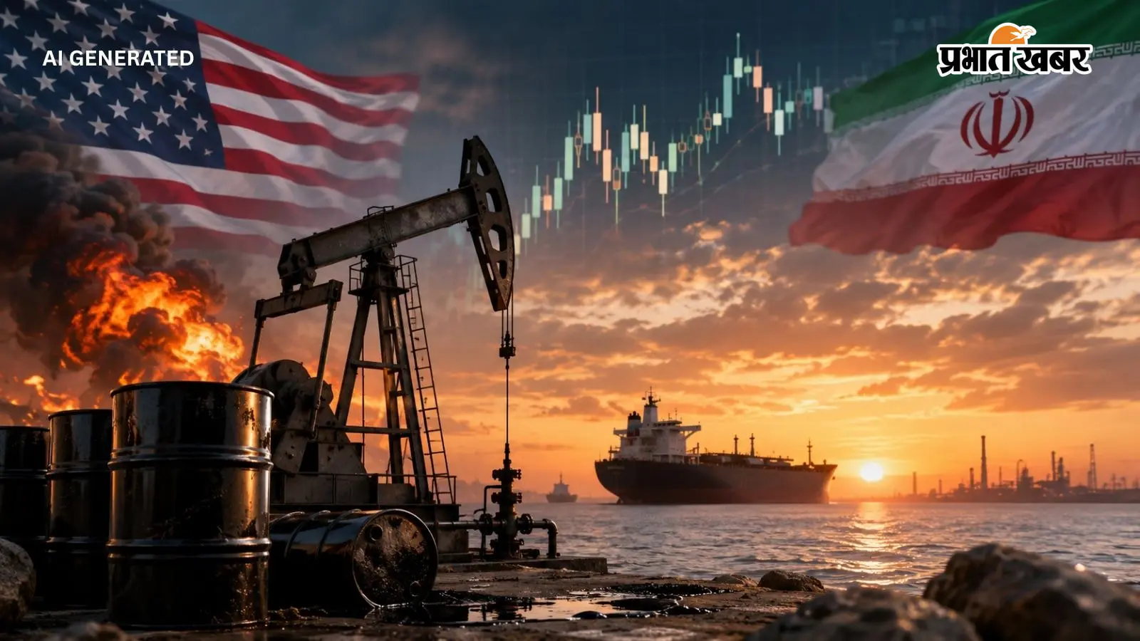 ईरान-अमेरिका भिड़े तो महंगा हुआ तेल, Brent $89.18 और WTI $84.32 पर