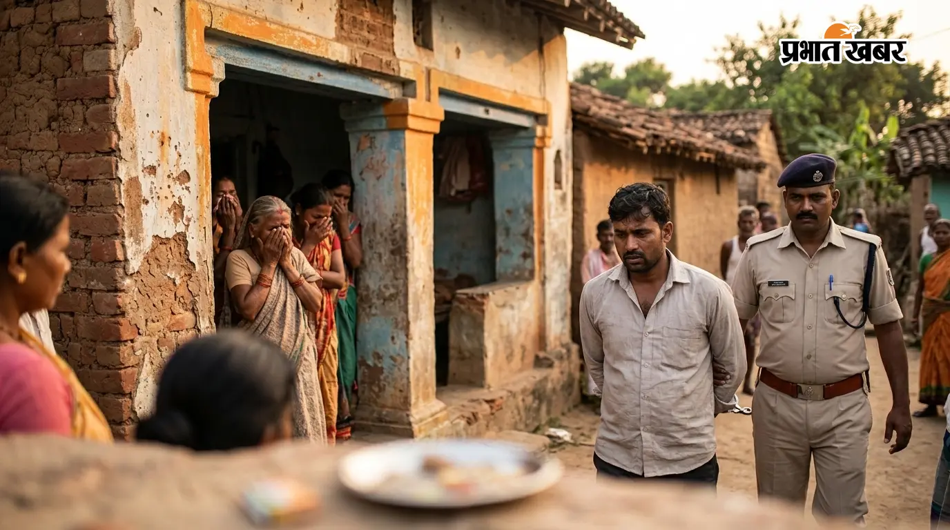बहस से हाथापाई और फिर मौत: लिट्टीपाड़ा में ससुर की जान लेने के आरोप में दामाद गिरफ्तार