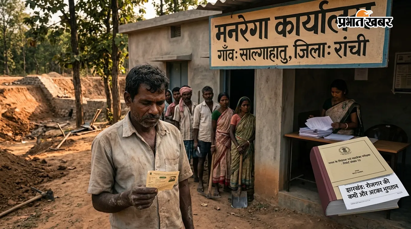 CAG रिपोर्ट ने खोली झारखंड मनरेगा की पोल, 5,308 परिवारों को समय पर नहीं मिला काम; करोड़ों रुपये का भुगतान अटका