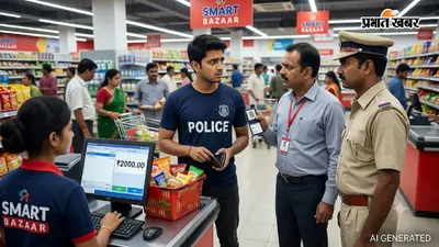 तिलैया में खुद को थाना प्रभारी बताकर स्मार्ट बाजार में खरीदारी करने पहुंचा युवक, 2000 का बिल आते ही खुला राज