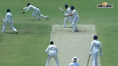 Smaran Ravichandran viral catch: गेंद हाथ में आई और निकल गई… फिर स्मरण ने जो किया, देखकर समद भी रह गए हैरान