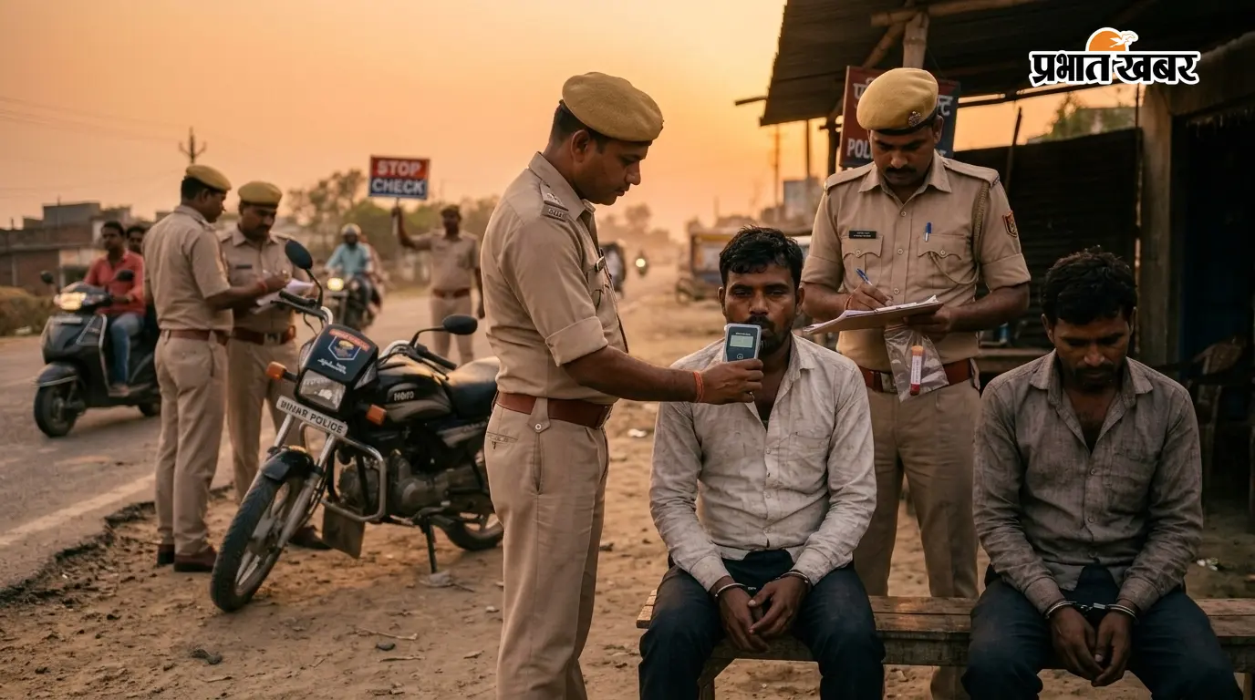वाहन जांच के दौरान शराब के नशे में पकड़े गए नगर निगम के 3 कर्मी, ब्रेथ एनालाइजर से हुई पुष्टि
