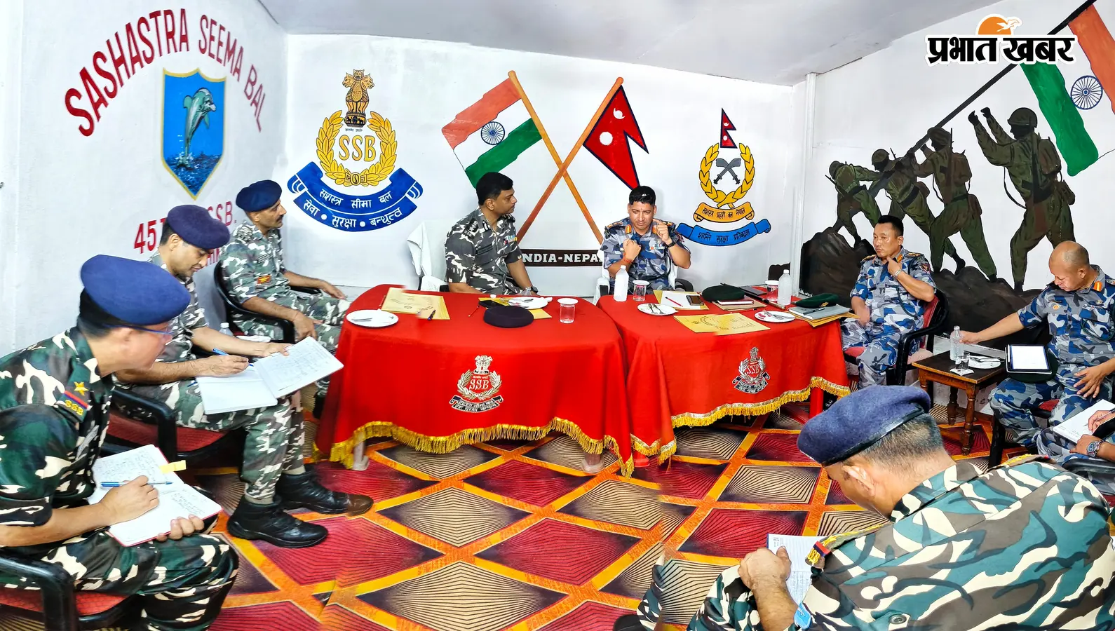 सुपौल: भारत-नेपाल सीमा पर तस्करी और संदिग्ध गतिविधियों पर लगेगा कड़ा पहरा, भीमनगर में SSB और APF की हाईलेवल बैठक