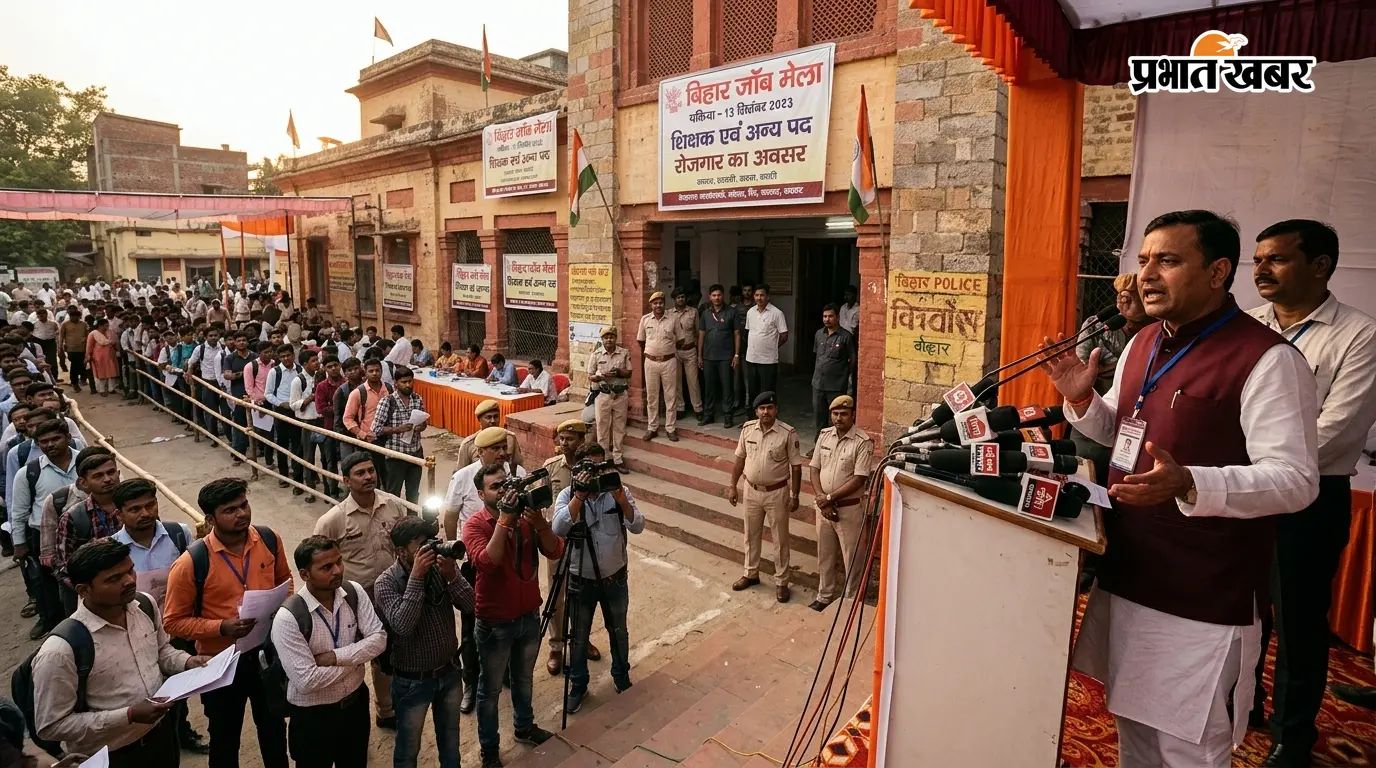 चकिया में 13 सितंबर को लगेगा बिहार जॉब मेला, शिक्षक सहित कई पदों पर मिलेगा रोजगार