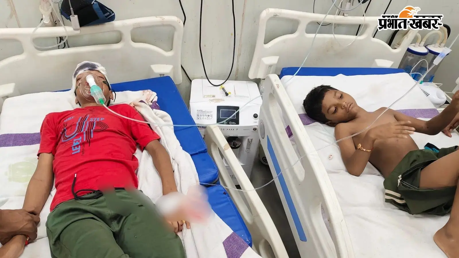 जहानाबाद में तेज धमाके के बाद मची अफरा-तफरी, टेम्पो पलटकर मंदिर से टकराया, 5 लोग घायल