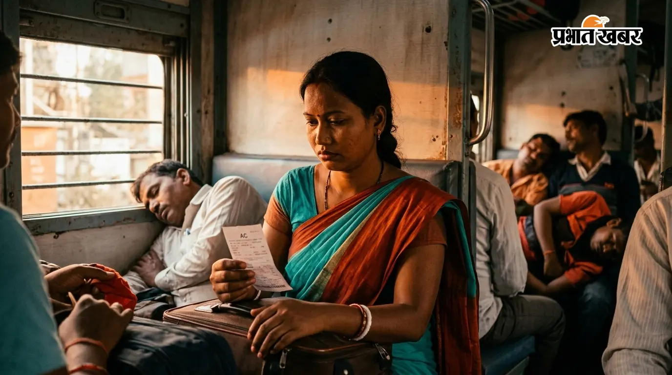सासाराम में रेलवे की लापरवाही का आरोप, AC का कन्फर्म टिकट लेकर पहुंची महिला, प्रसारण नहीं होने पर जनरल कोच में किया सफर