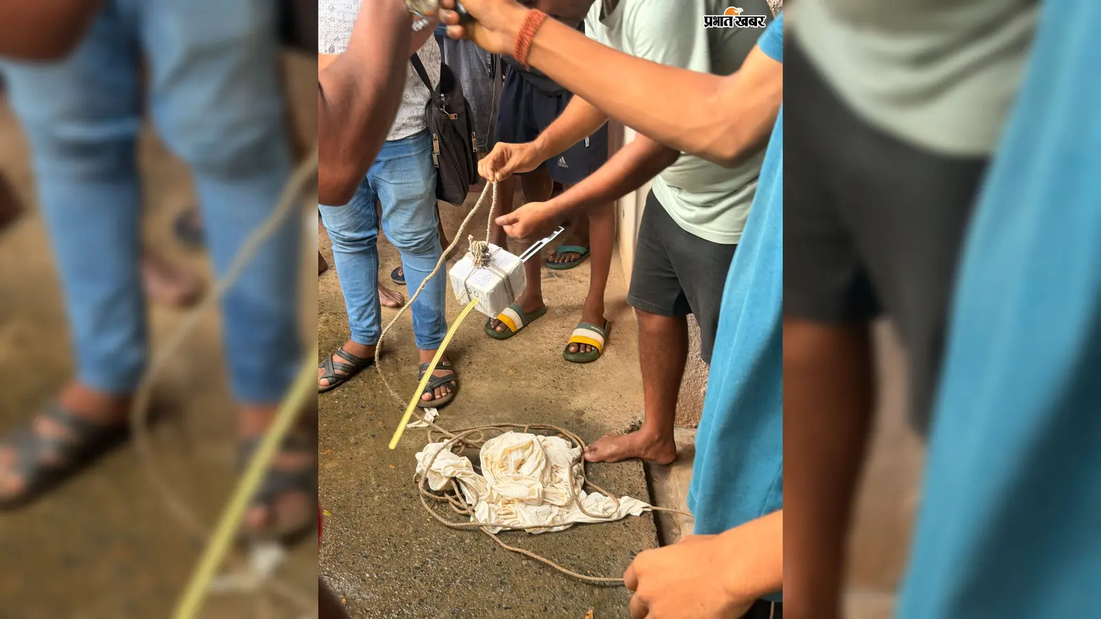 आसमान से अचानक गिरी ये रहस्यमयी चीज, मचा कौतूहल, पुलिस ने बताई चौंकाने वाली बात...