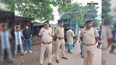 पोठिया चौक पर रेलवे का बड़ा अतिक्रमण हटाओ अभियान, 40-50 दुकानदारों को पहले दिया गया था नोटिस