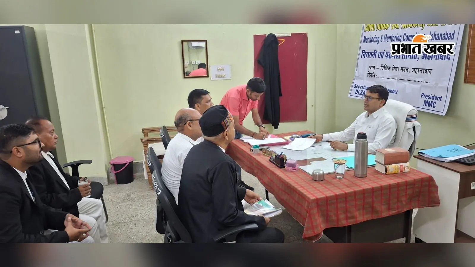 जहानाबाद: निगरानी एवं परामर्श समिति की बैठक में फैसला; थाना स्तर से लेकर मंडल कारा तक पात्र बंदियों को मिलेगी निःशुल्क कानूनी सहायता