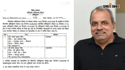 बिहार राज्य नागरिक परिषद में फेरबदल, नीतीश के करीबी हरेंद्र सिंह बने महासचिव, छोटू सिंह की जगह किसे मिली जिम्मेदारी?