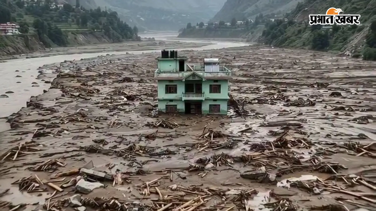 शिवलिंग का चमत्कार या इंजीनियरिंग का कमाल? नेपाल की तबाही में कैसे बच गया हरे रंग का दो मंजिला घर