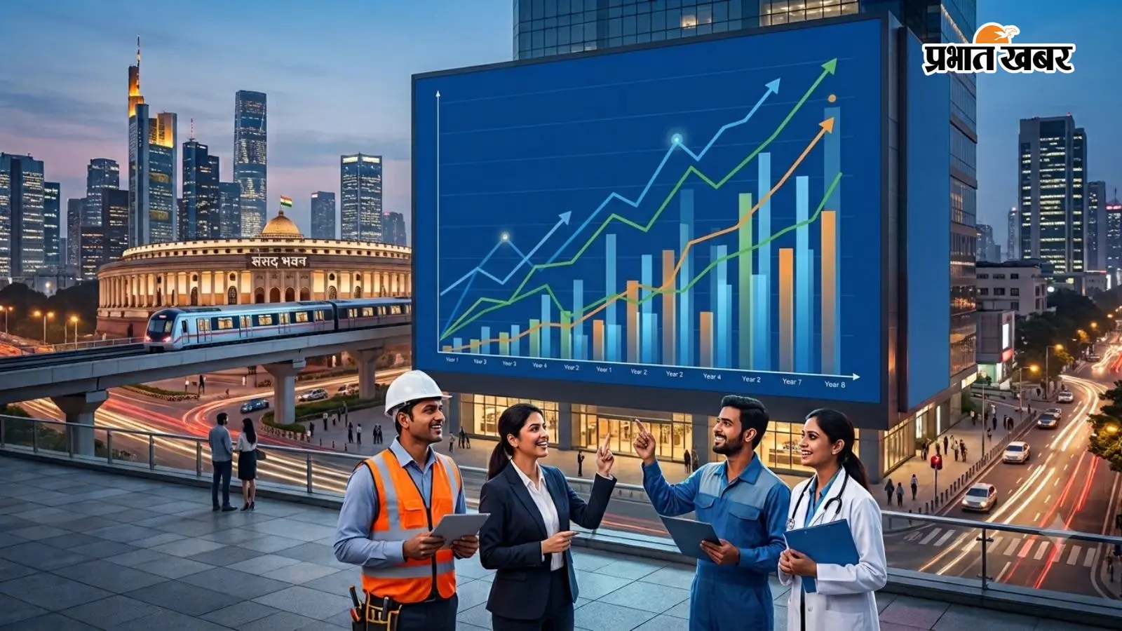GDP Growth: 7.8% पर पहुंची भारत की अर्थव्यवस्था, पीएम मोदी बोले- निराशावादी गलत साबित हुए