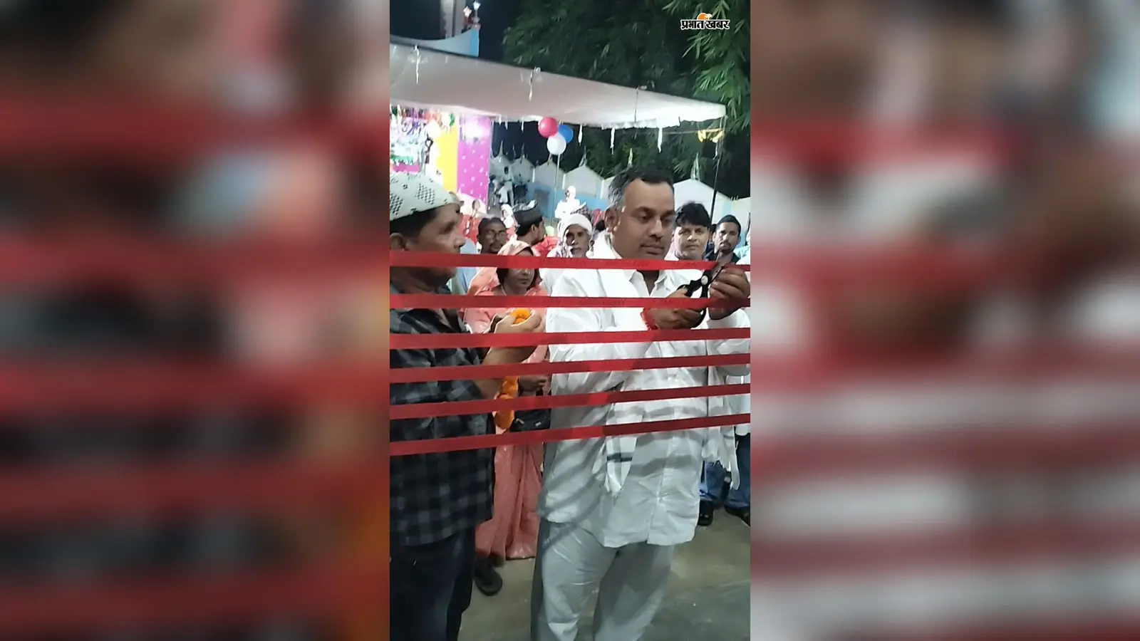 गोपालगंज के भोरे में सात लाख की लागत से बना मदरसा का नया भवन, मुखिया मोहन कुमार सिंह ने किया उद्घाटन