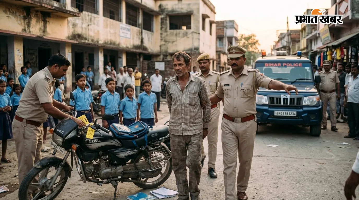 नाबालिग के अपहरण मामले में दो साल से फरार आरोपी गिरफ्तार, स्कूल जाते समय बाइक से किया था अगवा