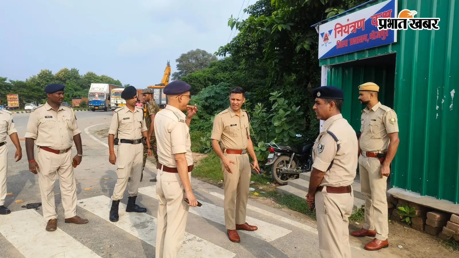भोजपुर में जाम से राहत के लिए SP ने संभाला मोर्चा, कोइलवर-सकड्डी समेत प्रमुख जगहों का लिया जायजा