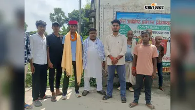 बिहार स्टेट एमेच्योर बॉक्सिंग चैंपियनशिप में रजनीश कुमार ने जीता सिल्वर मेडल, विभूतिपुर पहुंचने पर भव्य स्वागत