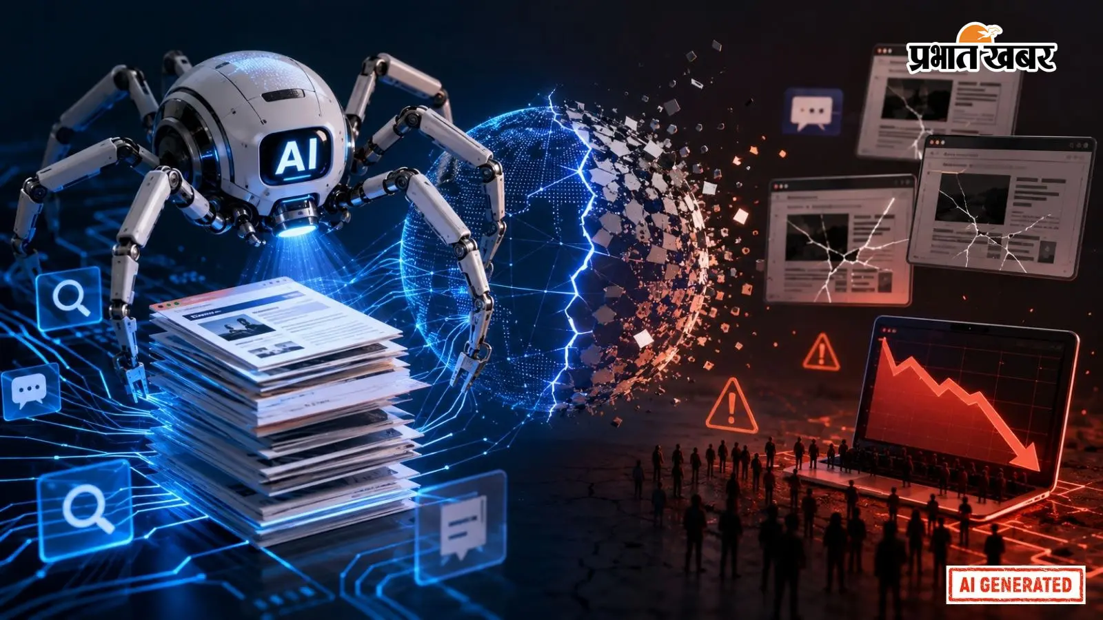 AI सर्च ने बिगाड़ा इंटरनेट का खेल, जानिए सर्च करना क्यों हो रहा है मुश्किल?