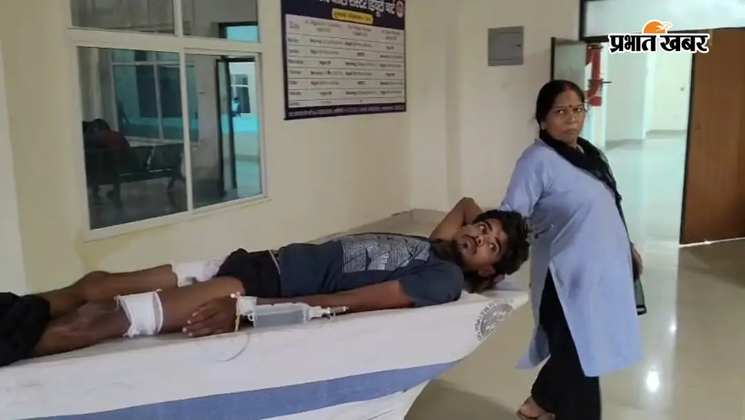 हाजीपुर: सकरा से लौट रहे युवक को बाइक अपराधियों ने मारी गोली, दो लाख लूटने का भी आरोप