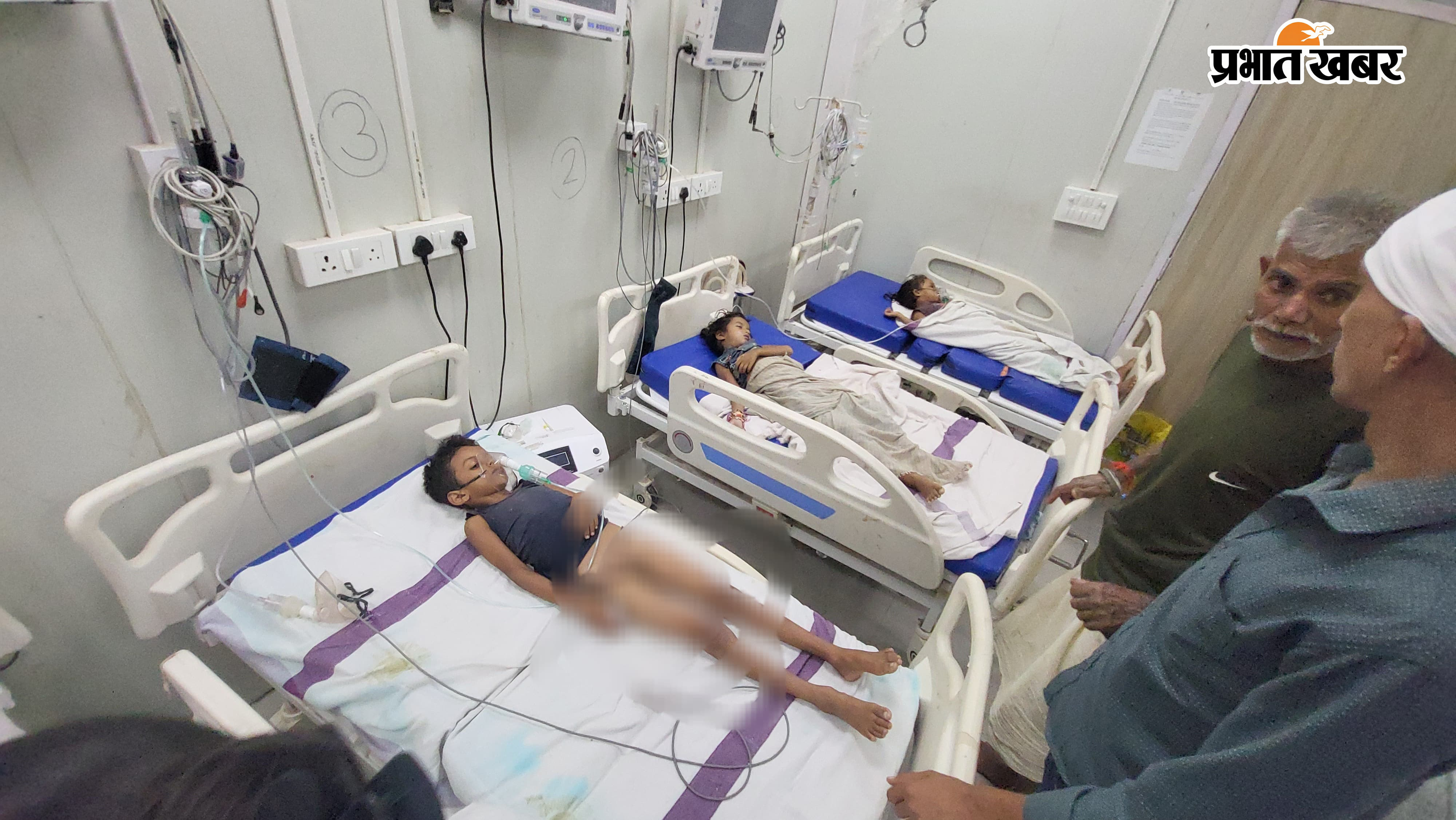 सदर अस्पताल में चल रहा है घायल बच्चों का इलाज | Prabhat Khabar Network