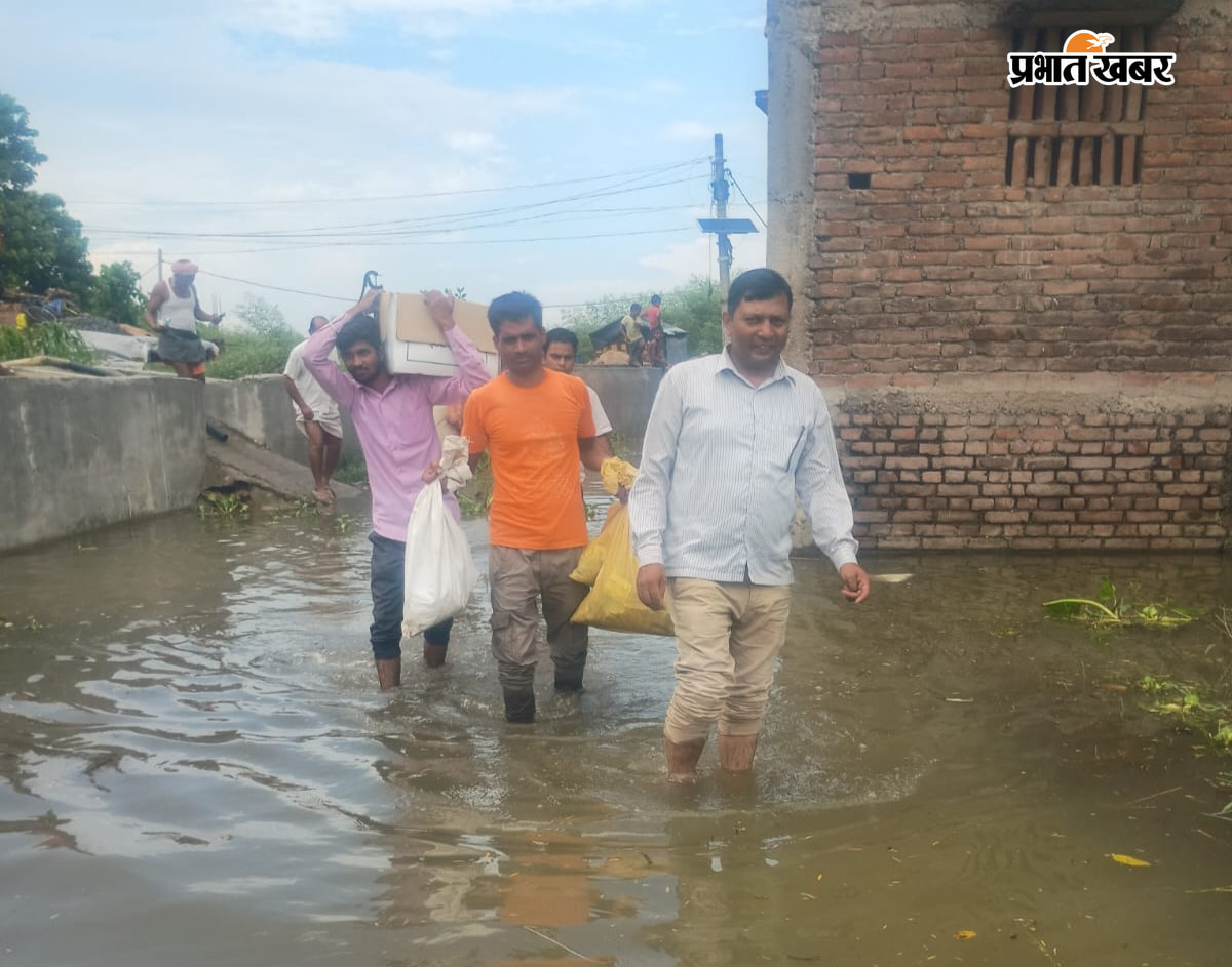 बाढ़ की फोटो | Prabhat Khabar Network