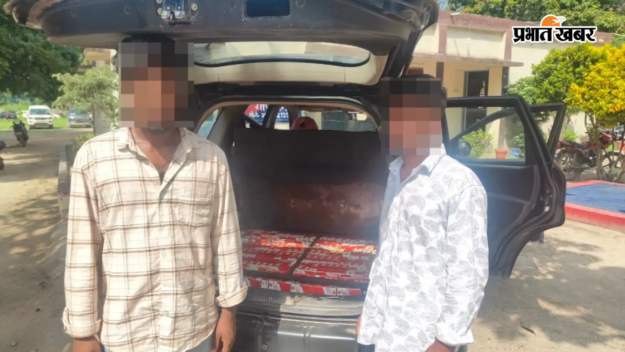 गोपालगंज में 17.13 लाख की शराब जब्त, छह तस्कर गिरफ्तार, यूपी से पटना लाई जा रही थी खेप