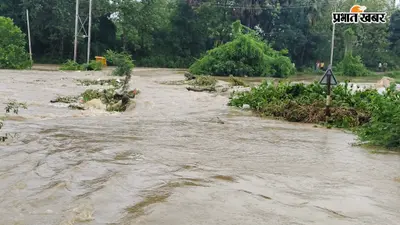 जहानाबाद: दरधा नदी के बढ़ते जलस्तर से शहर में बाढ़ जैसे हालात; SS कॉलेज व जाफरगंज पुल पर चढ़ा पानी, कई प्रमुख रास्तों पर आवागमन बाधित