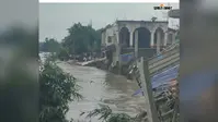 भागलपुर: राघोपुर में गंगा का रौद्र रूप, 100 साल पुराना ऐतिहासिक चैती दुर्गा मंदिर नदी में समाया; ब्रह्म बाबा से महादेवपुर घाट तक रेलवे लाइन पर महासंकट