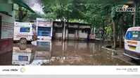 जमुई: हल्की बारिश में ही 'टापू' बना सदर अस्पताल, ब्लड बैंक और ACMO दफ्तर तक भरा घुटनों पानी