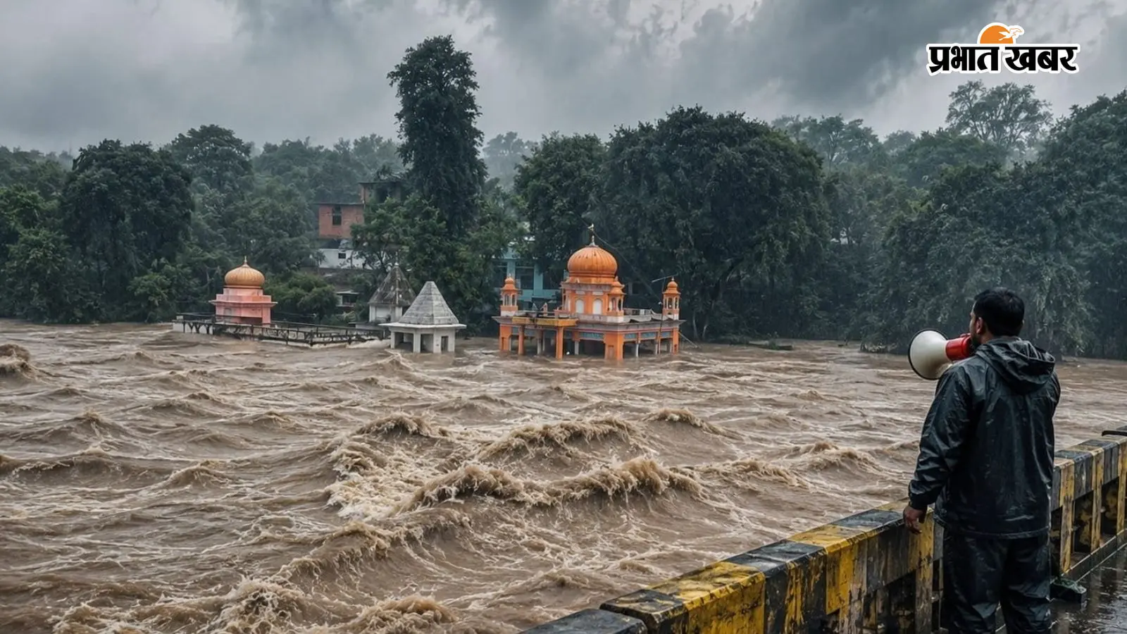 चित्रकूट में फिर बाढ़ का खतरा! उफनाई मंदाकिनी नदी, खतरे के निशान से 2 मीटर ऊपर पहुंचा पानी, इलाकों में अलर्ट
