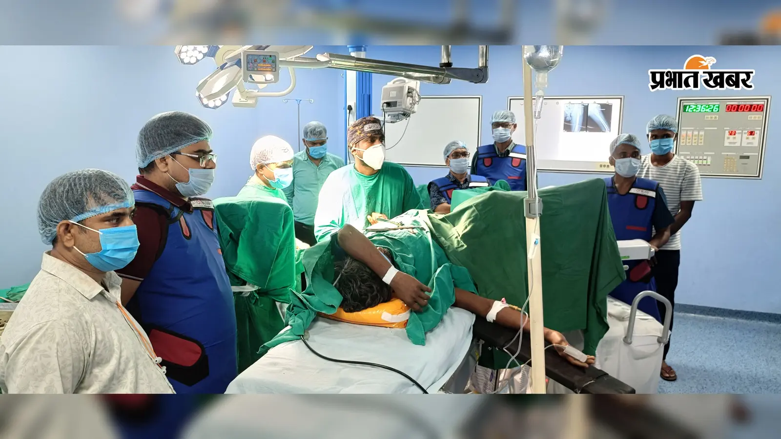 सदर अस्पताल में कूल्हे के फ्रैक्चर का सफल ऑपरेशन, 10 दिन से भर्ती मरीज को मिली राहत