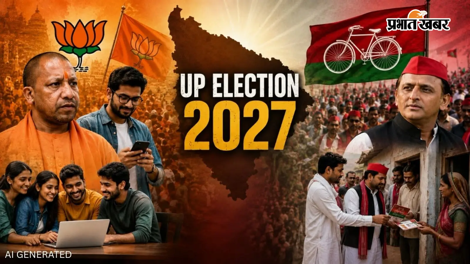एक तरफ Gen-Z, दूसरी तरफ बूथ की ताकत, 2027 चुनाव के लिए बीजेपी-सपा ने खोले नए चुनावी पत्ते
