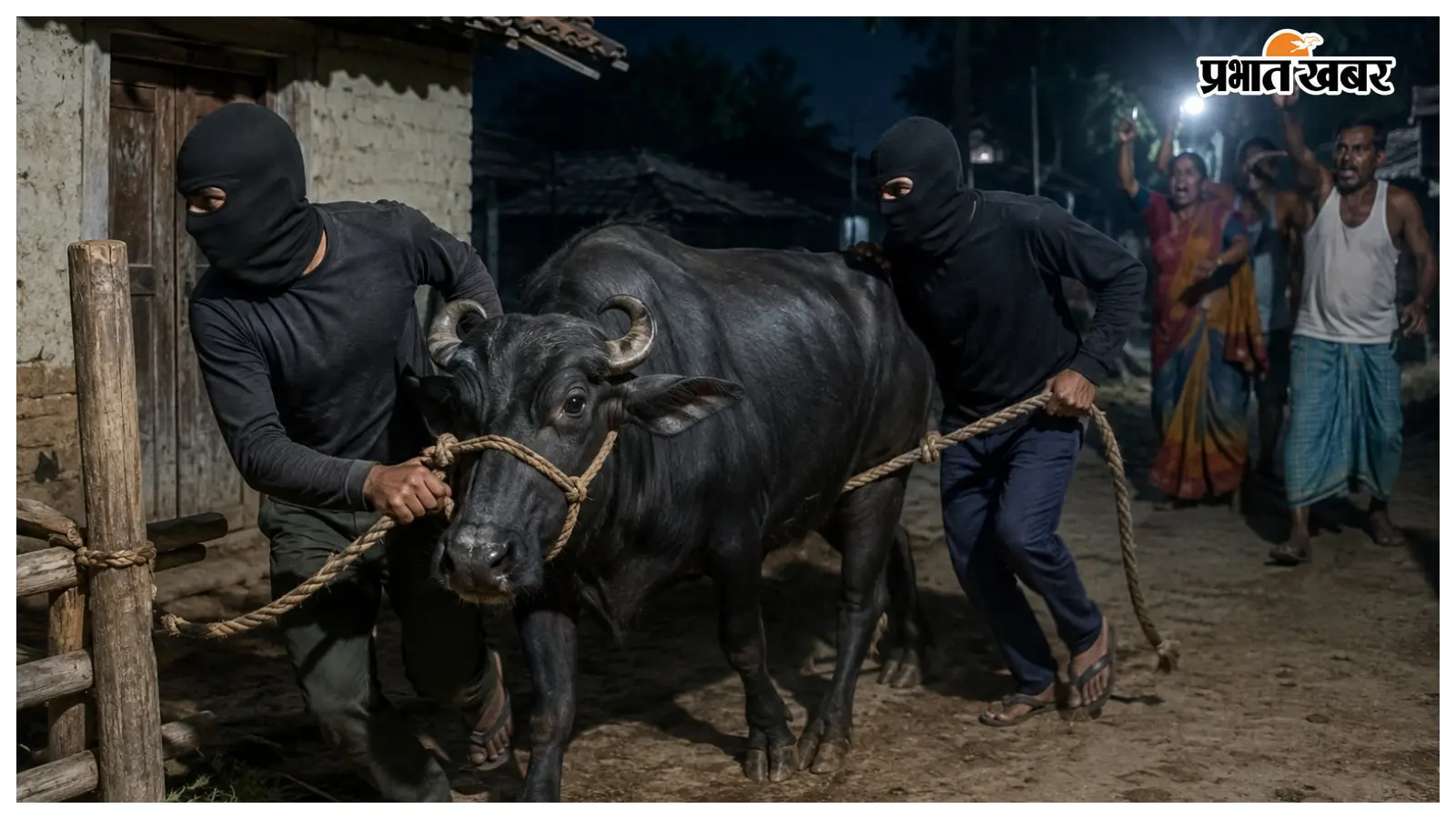 दरभंगा में भैंस चोरी से मचा हड़कंप, पधारी गांव में घर के पास बंधी भैंस ले उड़े चोर