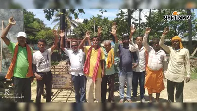 मधुबनी: स्वच्छता कर्मियों को 13 महीने से नहीं मिला मानदेय, ठेला लेकर पहुंचे प्रखंड कार्यालय