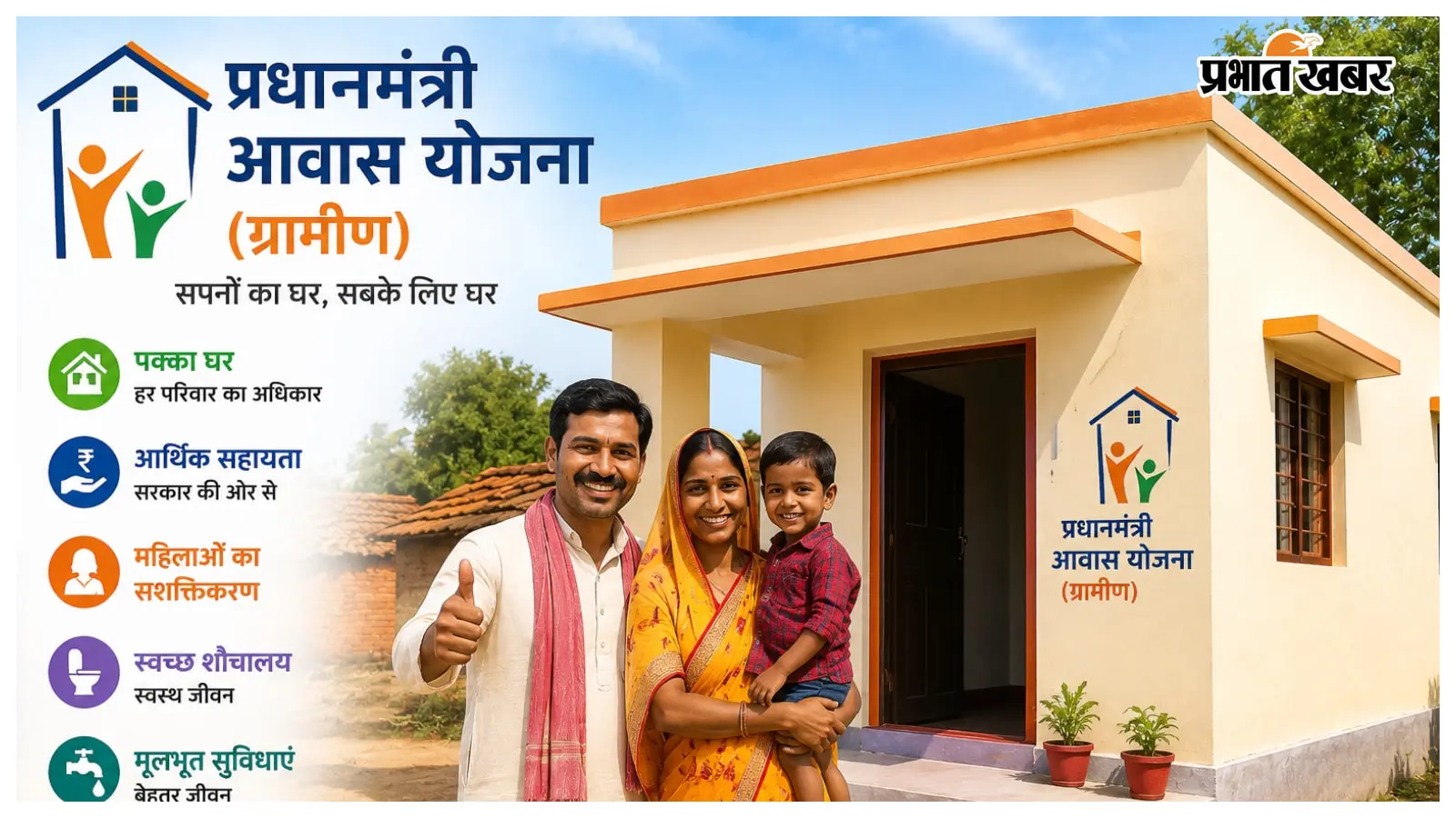 पक्का मकान और दुकान होने के बाद भी आवास योजना का लाभ लेने पर नोटिस