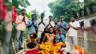 अहमदाबाद से लौटा तो खाट पकड़ ली जिंदगी, अब तीन बच्चों के सामने दो वक्त की रोटी का संकट