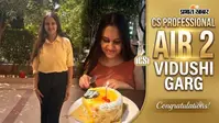 CS AIR 2 Success Story: 18 साल की उम्र में विदुषी गर्ग बनी टाॅपर, 415 मार्क्स किया स्कोर, एग्जीक्यूटिव में भी थीं रैंकर