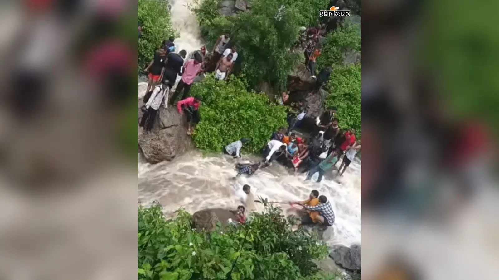 लौदरनाला जलप्रपात बना युवाओं के आकर्षण का केंद्र, हादसे का भी मंडरा रहा खतरा