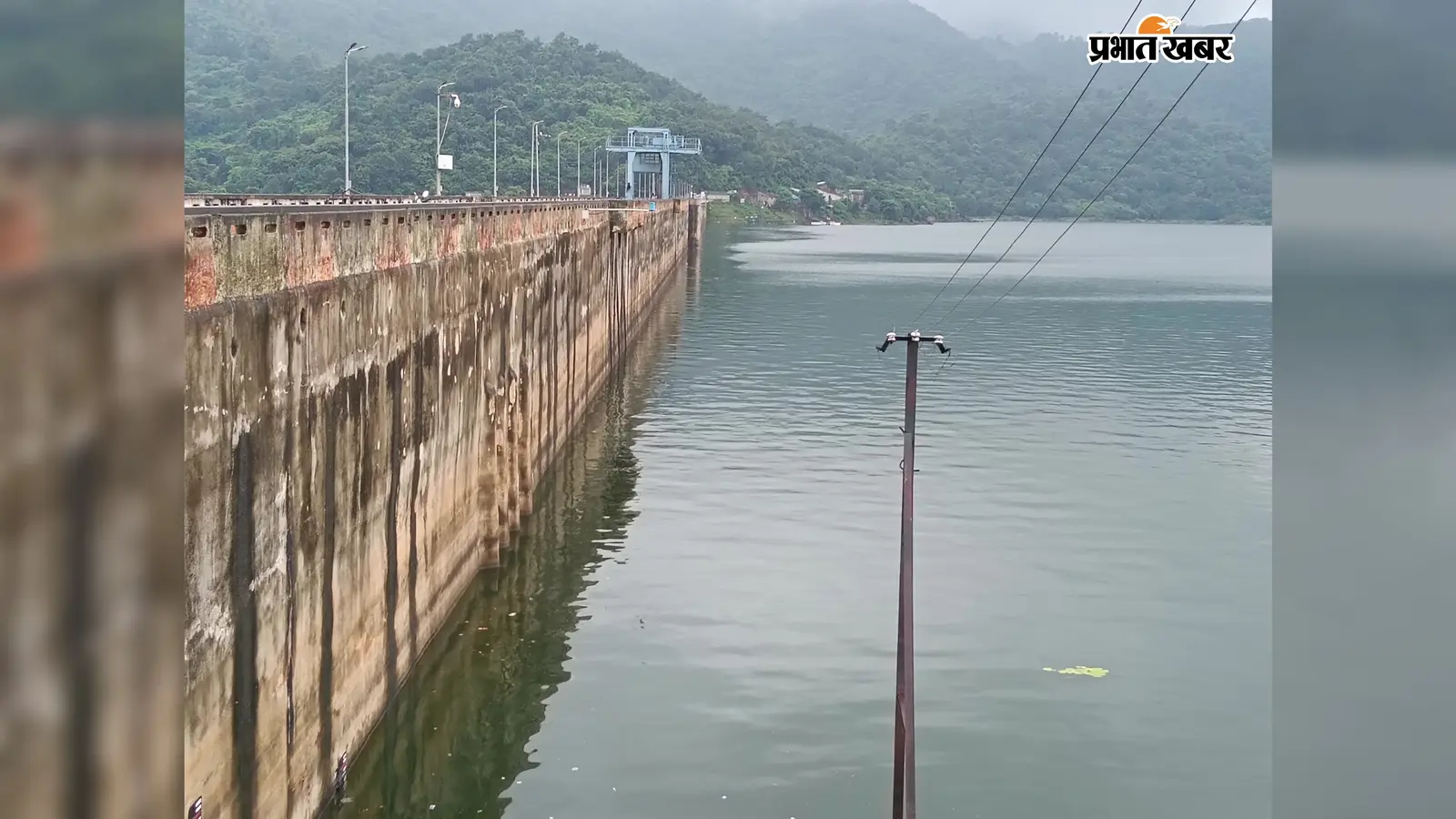 मसानजोर डैम का जलस्तर बढ़ा : खतरे के निशान से 12 फीट नीचे