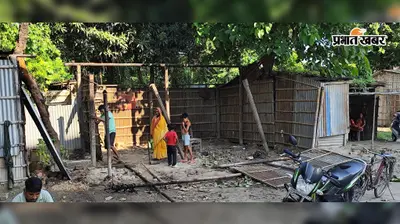 वीरपुर में प्रशासन के नोटिस का असर, खुद दुकान-झोपड़ी हटाने लगे लोग;,कारगिल चौक से पीएमसी तक बदली तस्वीर