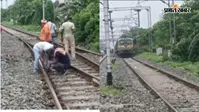 पटरी में दरार से टला रेल हादसा, 40 मिनट थमा ट्रेनों का परिचालन,पटना-हटिया एक्सप्रेस को रोका