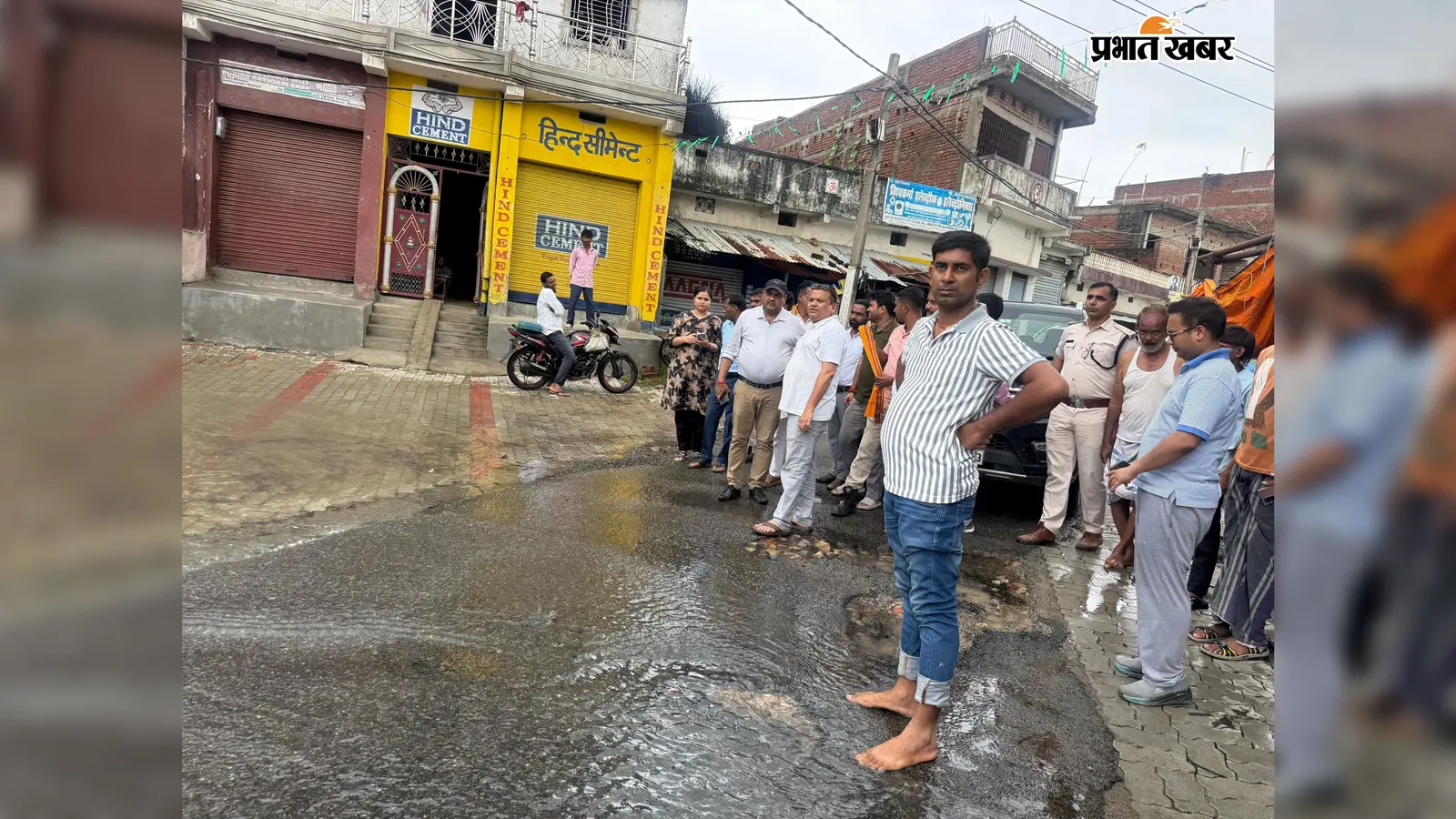 औरंगाबाद में बाढ़-जलजमाव का विधायक ने लिया जायजा, अधिकारियों को राहत और जलनिकासी के निर्देश