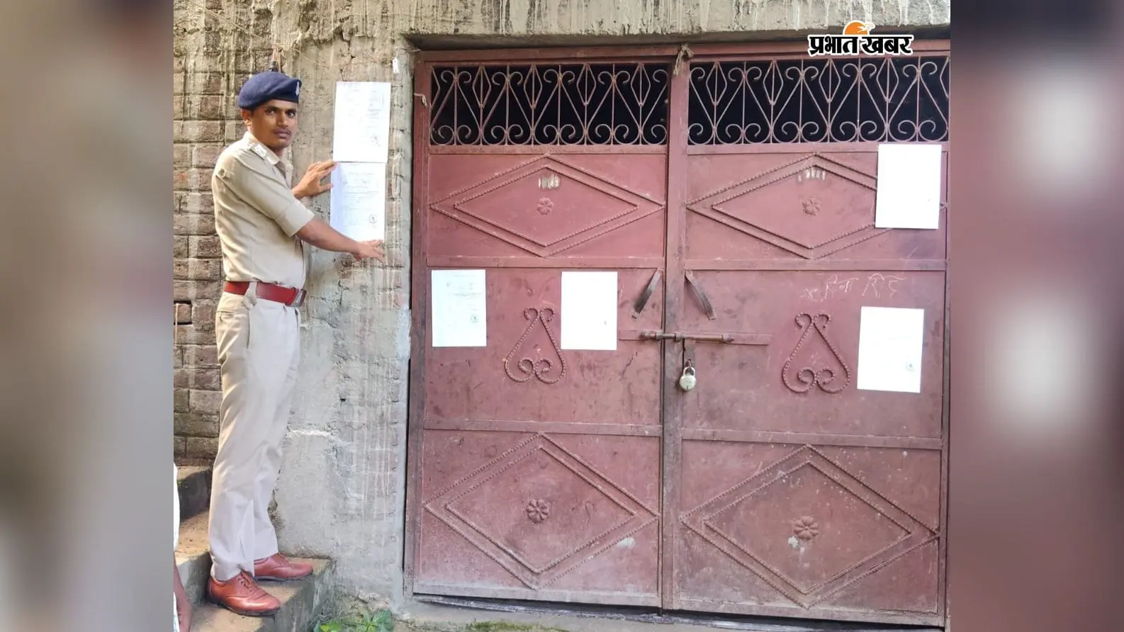 गोपालगंज में अंजली हत्याकांड के फरार आरोपितों पर पुलिस का शिकंजा, छह घरों पर चिपकाया इश्तेहार