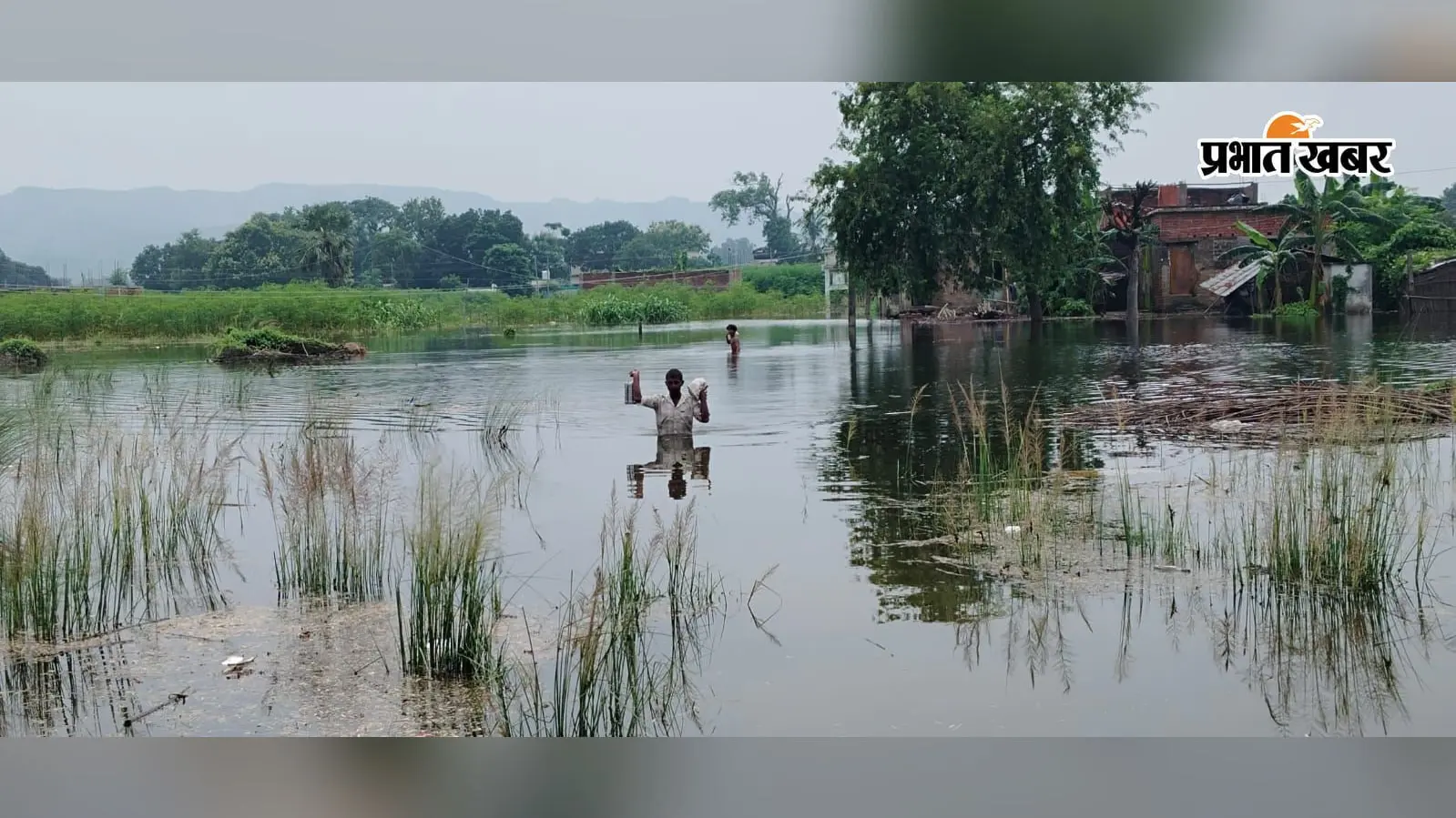 हाजीपुर दियारा में मंडराया बाढ़ का खतरा, ग्रामीणों की चिंता बढ़ी