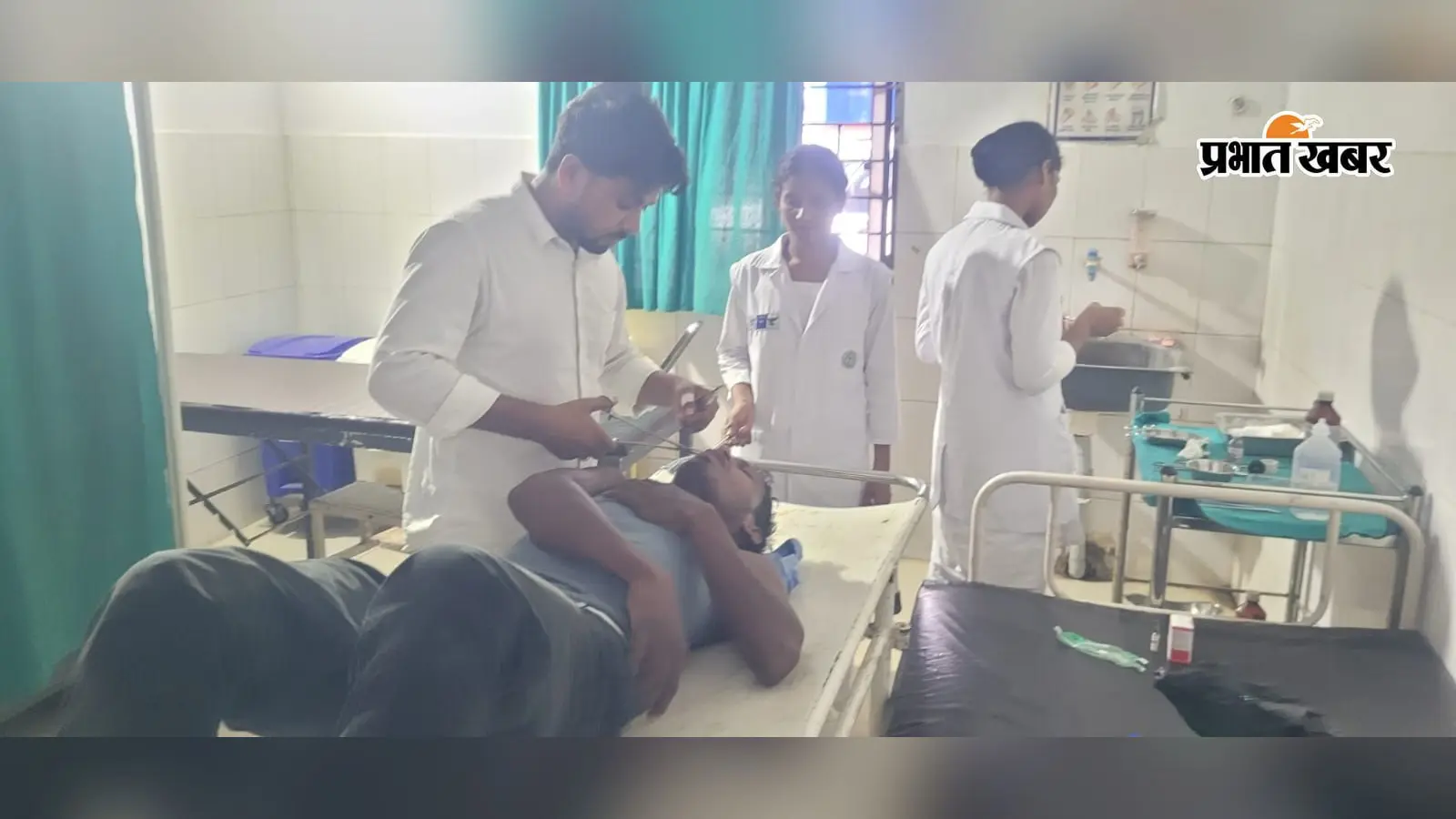 बरहेट में भीषण सड़क हादसा : टक्कर से युवक की मौत, दूसरा गंभीर