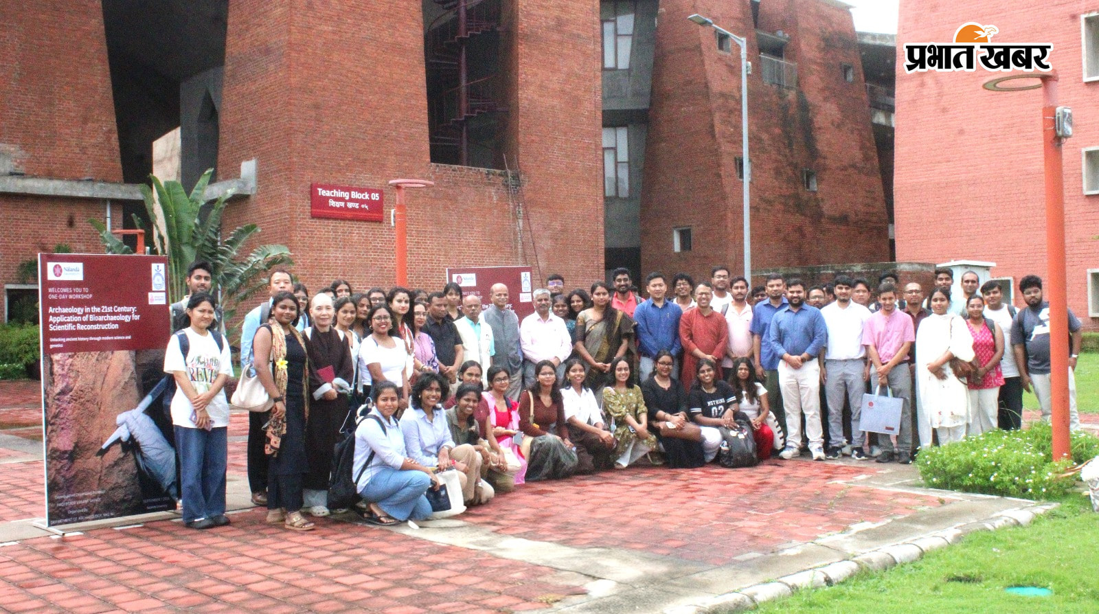 फोटो - नालंदा विश्वविद्यालय में आयोजित कार्यशाला में शामिल कुलपति प्रो सचिन चतुर्वेदी एवं देशी- विदेशी प्रतिनिधि | Prabhat Khabar Network