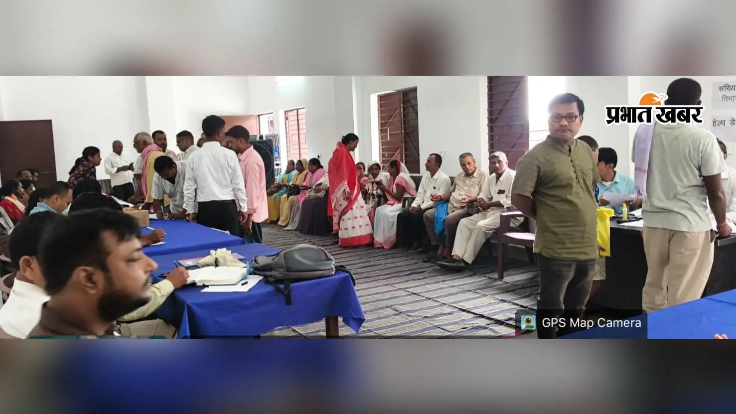 भोजपुर : कोईलवर की दो पंचायतों में सहयोग शिविर, 85 आवेदन मिले; पीएचइडी की 10 शिकायतें
