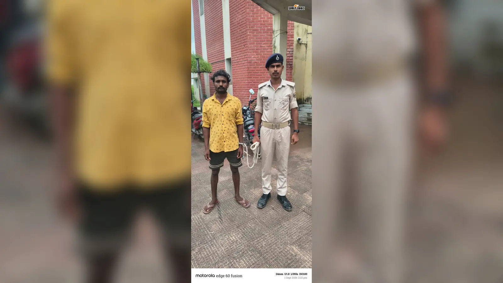 कैमूर: चैनपुर में पुलिस की कार्रवाई, मारपीट मामले में फरार वारंटी गिरफ्तार